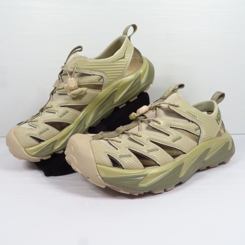 Hoka Hopara One Sandals Sand Dune Tan Men 7.5 Women 8.5 Water Hiking 1123112